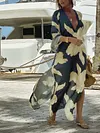 Printed Loose Casual Dress