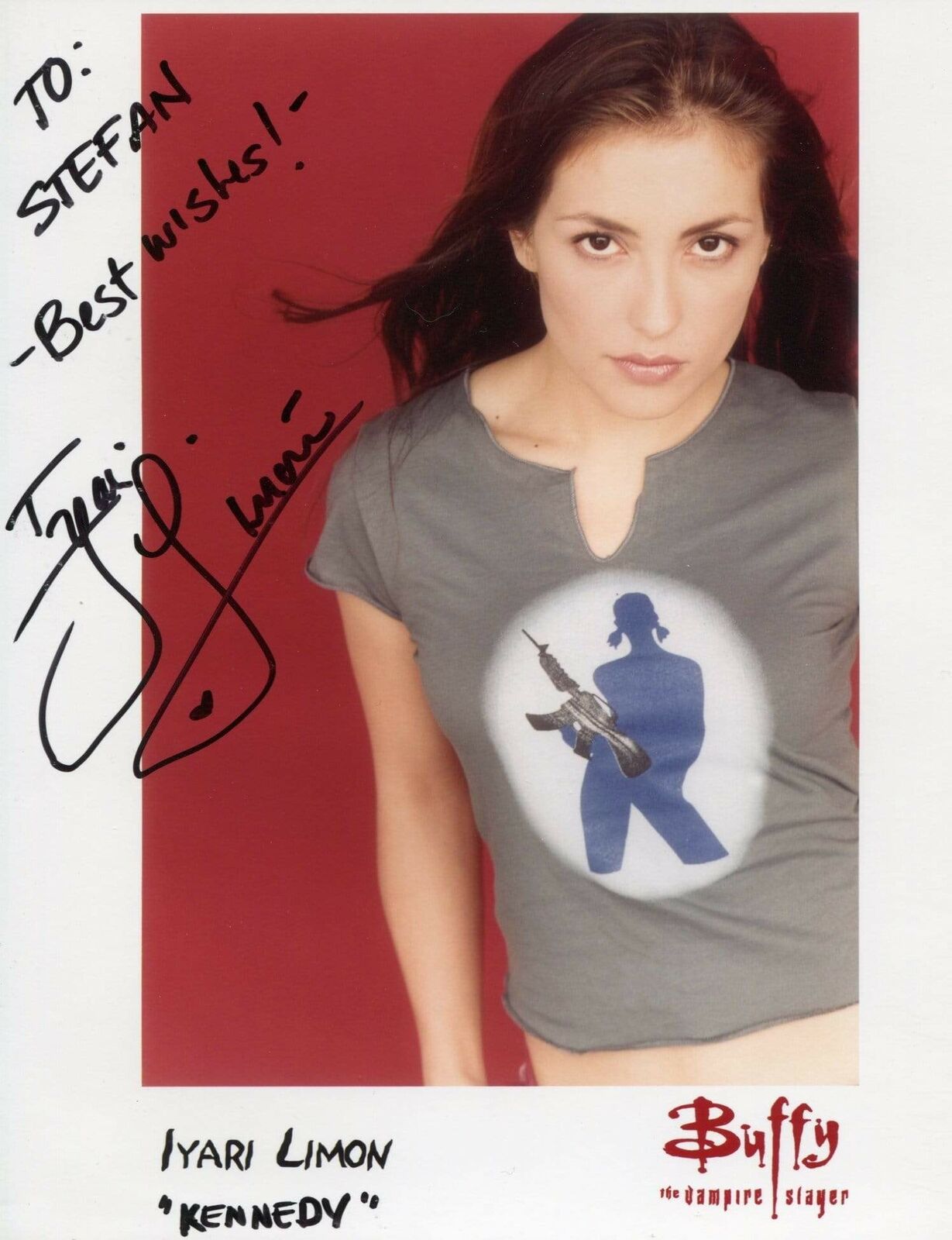 ACTRESS Iyari Limon BUFFY THE VAMPIRE SLAYER autograph, signed Photo Poster painting