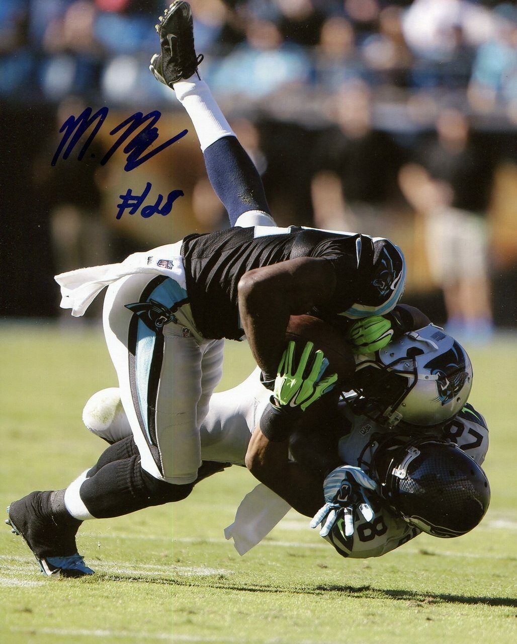 Marcus Burley Seattle Seahawks Autographed Signed 8x10 Photo Poster painting CFS Holo COA