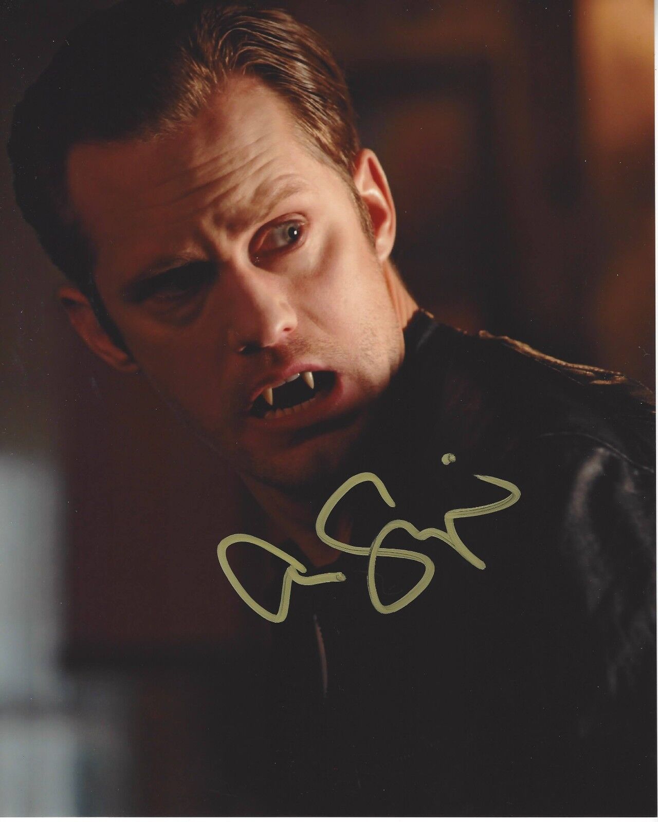 ACTOR ALEXANDER SKARSGARD SIGNED TRUE BLOOD 8X10 Photo Poster painting 2 W/COA ERIC NORTHMAN