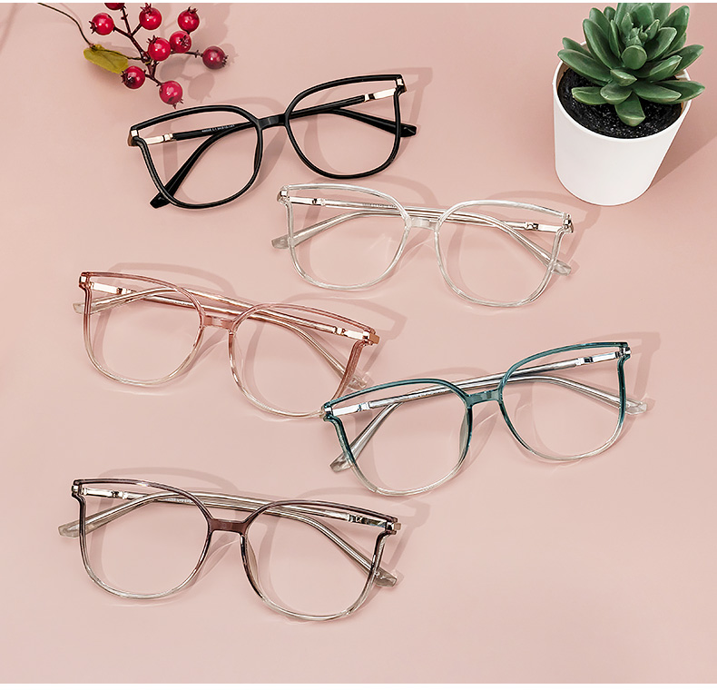 Walden Schwarz Cateye Brille