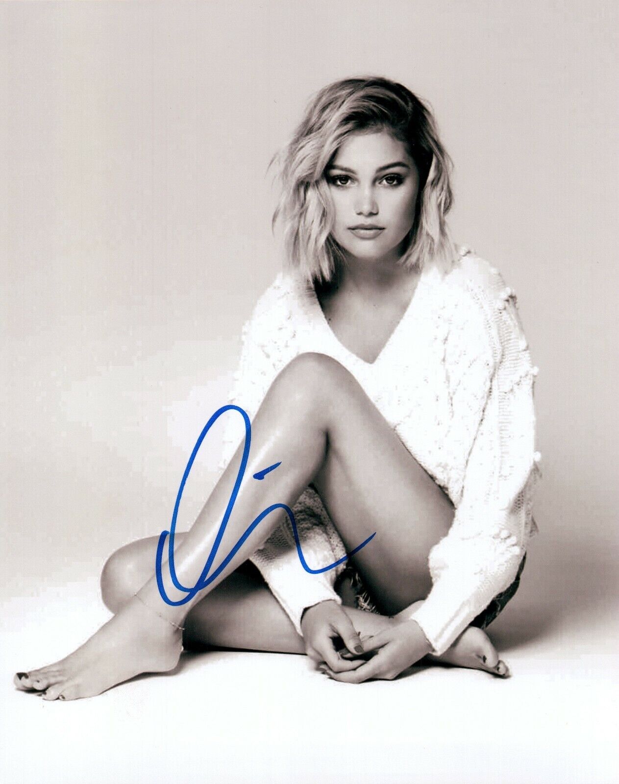 Olivia Holt Disney Actress Singer Signed 8x10 Autographed Photo Poster painting COA 2