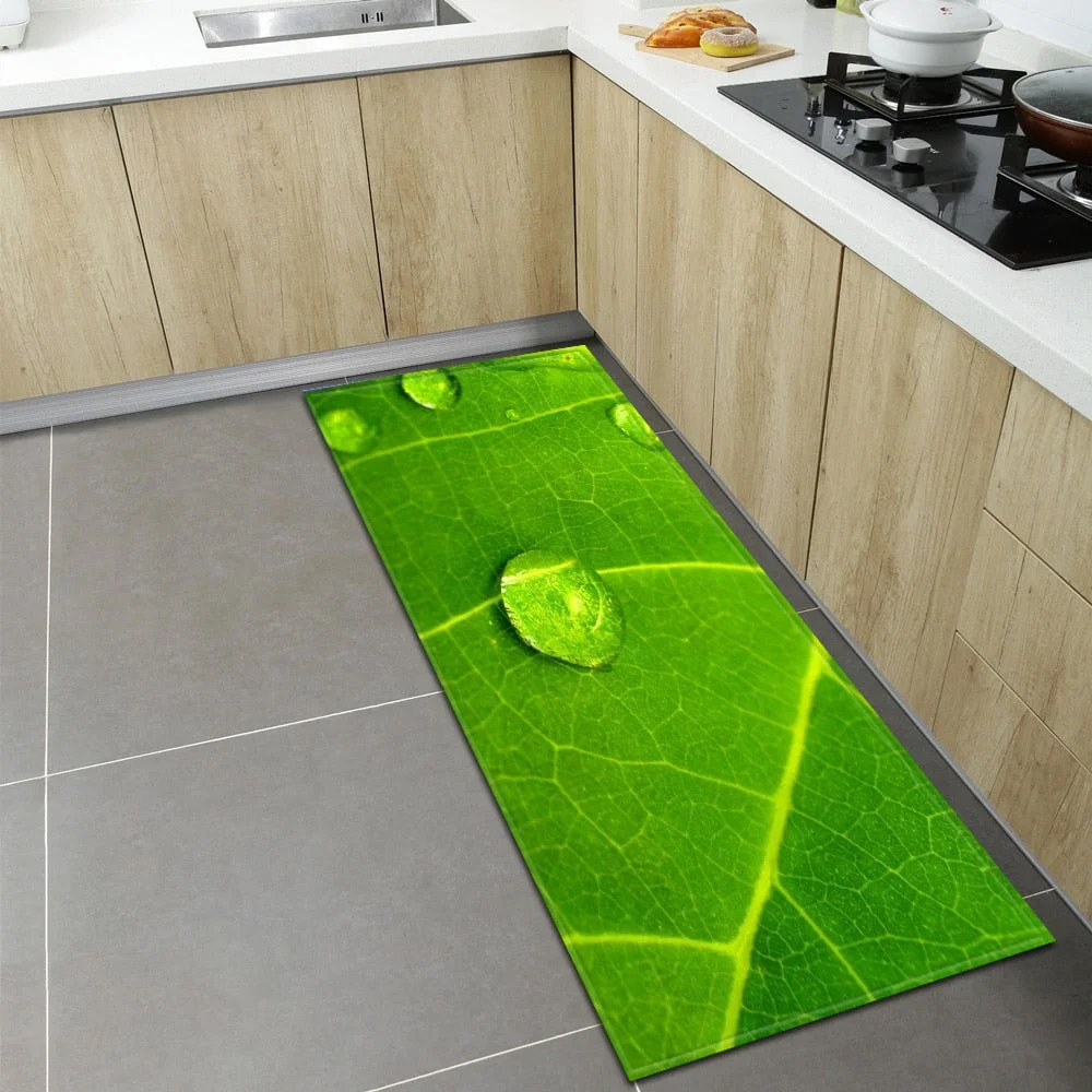 Modern Kitchen Mat Home Entrance Doormat Living Room Bedroom Children's Floor Decoration Carpet Hallway Bathroom Anti-Slip Rug