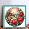 Peony Manor-11CT Stamped Cross Stitch 40*40cm/15.75*15.75in tapestrymarket
