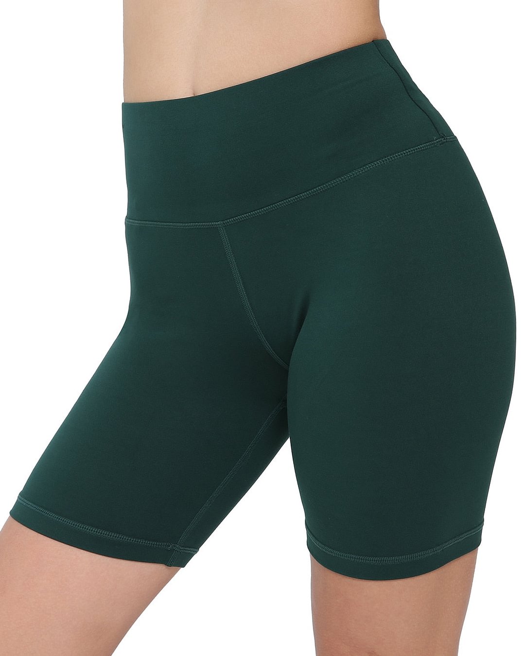 SVOKOR Seamless Biker Shorts Women Solid Push Up Fitness Shorts High Waist Clothing Workout Short Comfortable Female