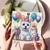 6Pcs chiens-bricolage carte de voeux