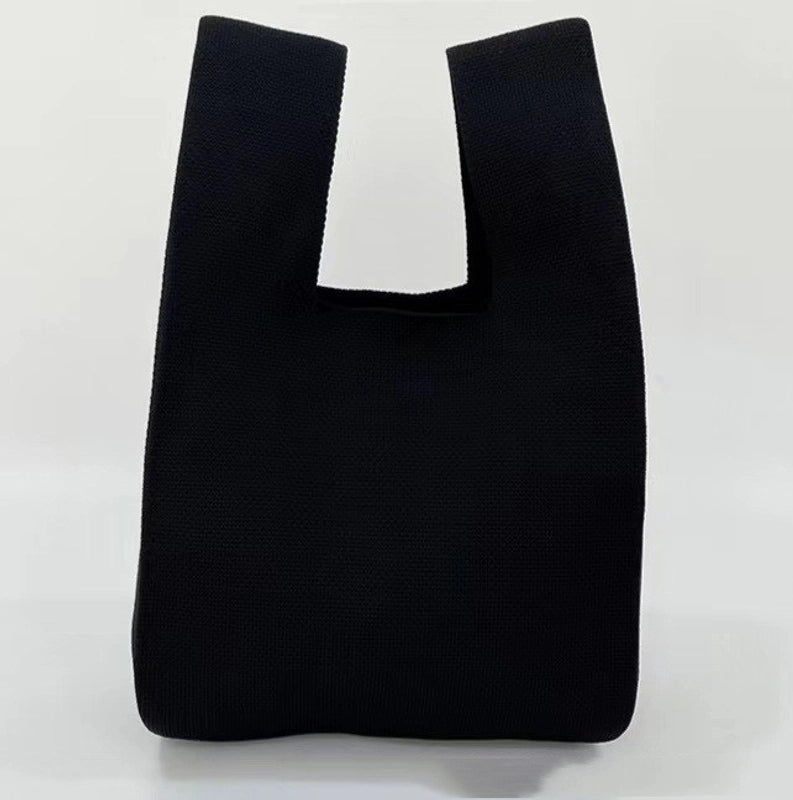 Korean Style Spring And Summer New Arrival Women’s Bag Handbag Bag Fashionable Simple Niche Knitted Bag Vesel Bag Crossbody Bag