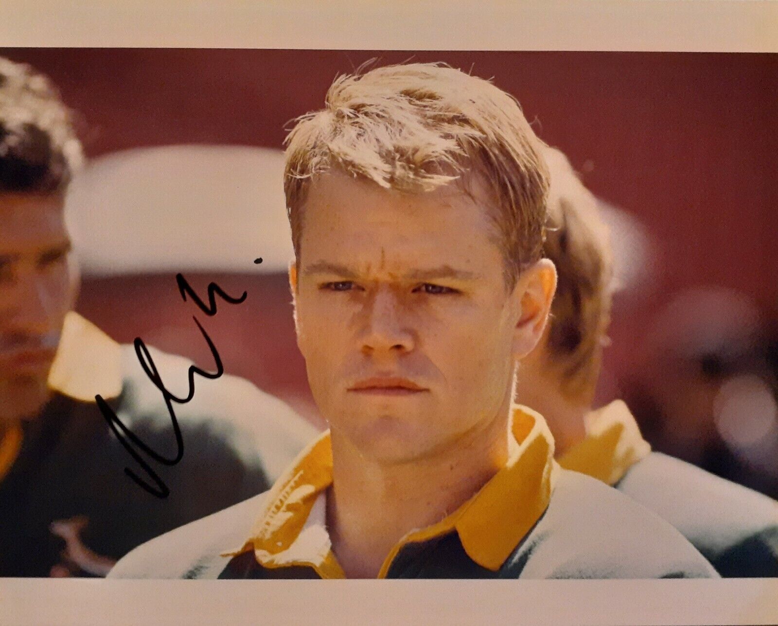 Matt Damon signed 8x10