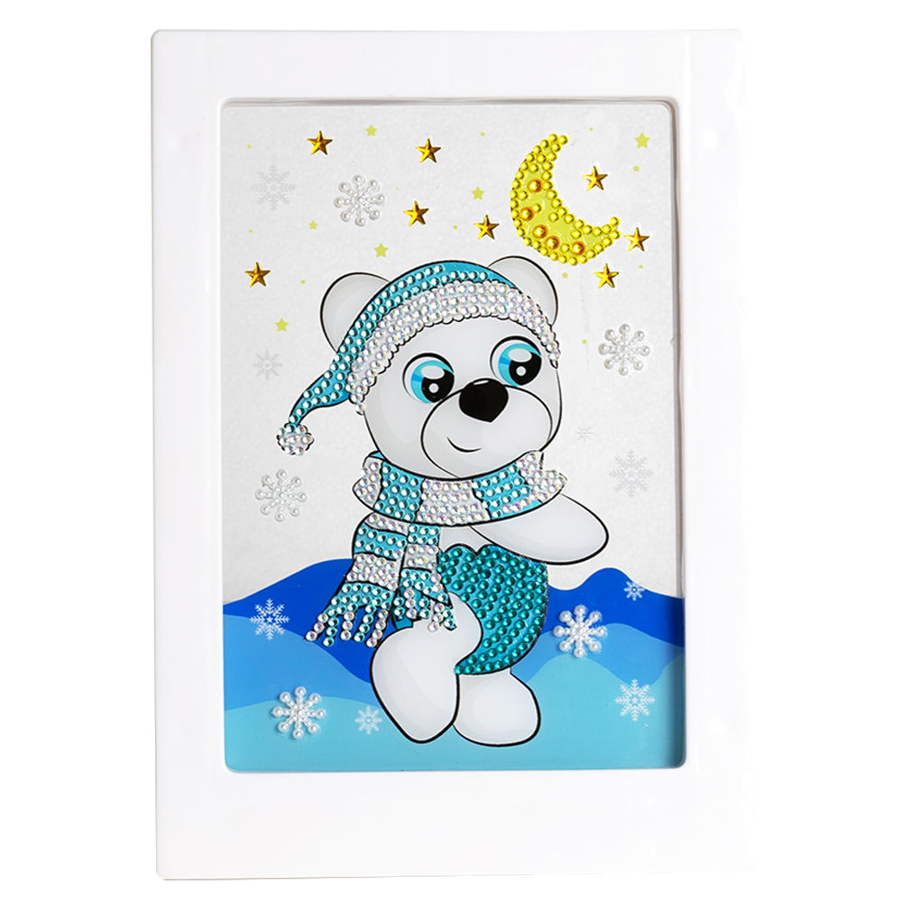 

Snowman - 5D DIY Craft Lamp (with Frame), 501 Original