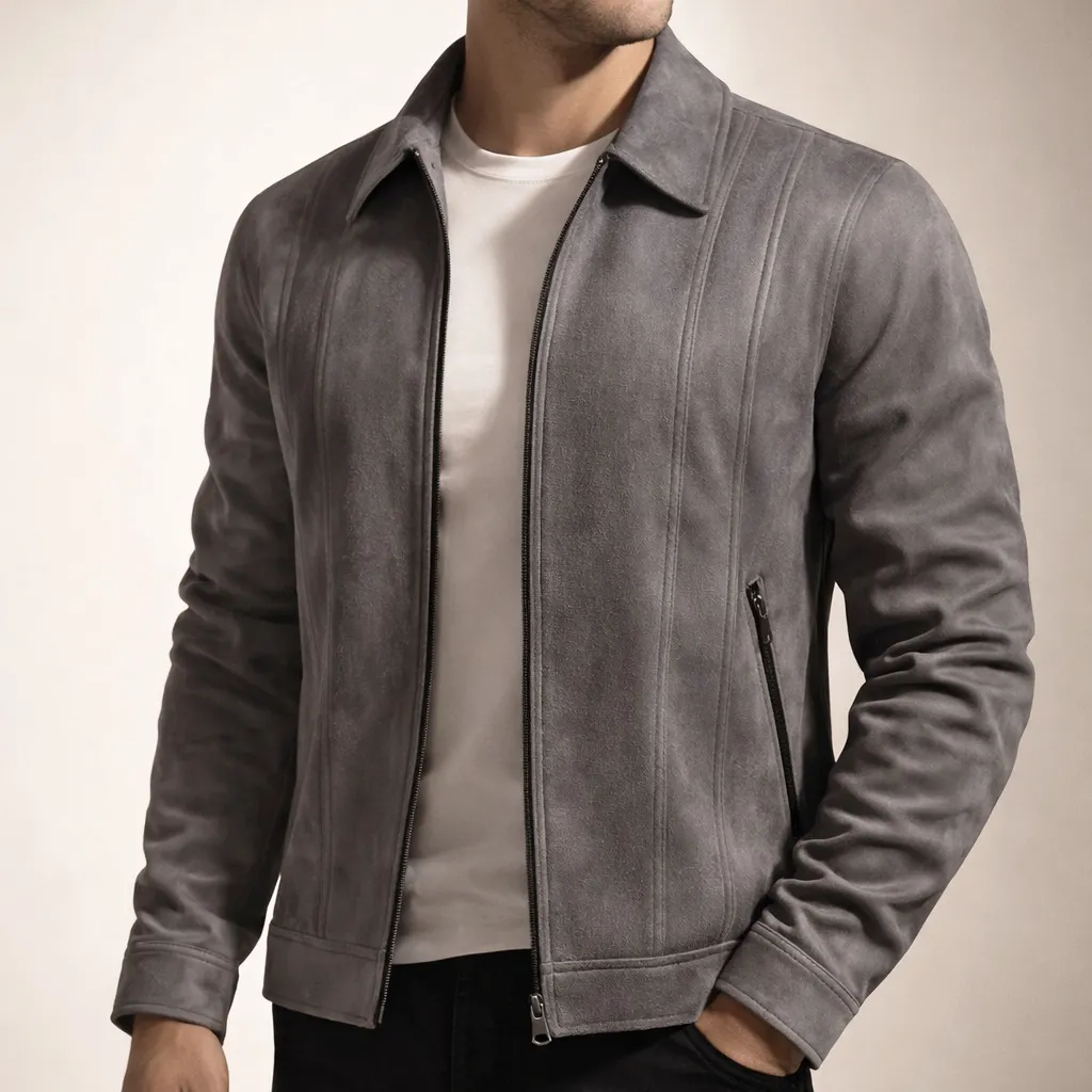 Men's Marseille Suede Jacket &ndash; Vintage-Finish Casual Layering &ndash; view 2