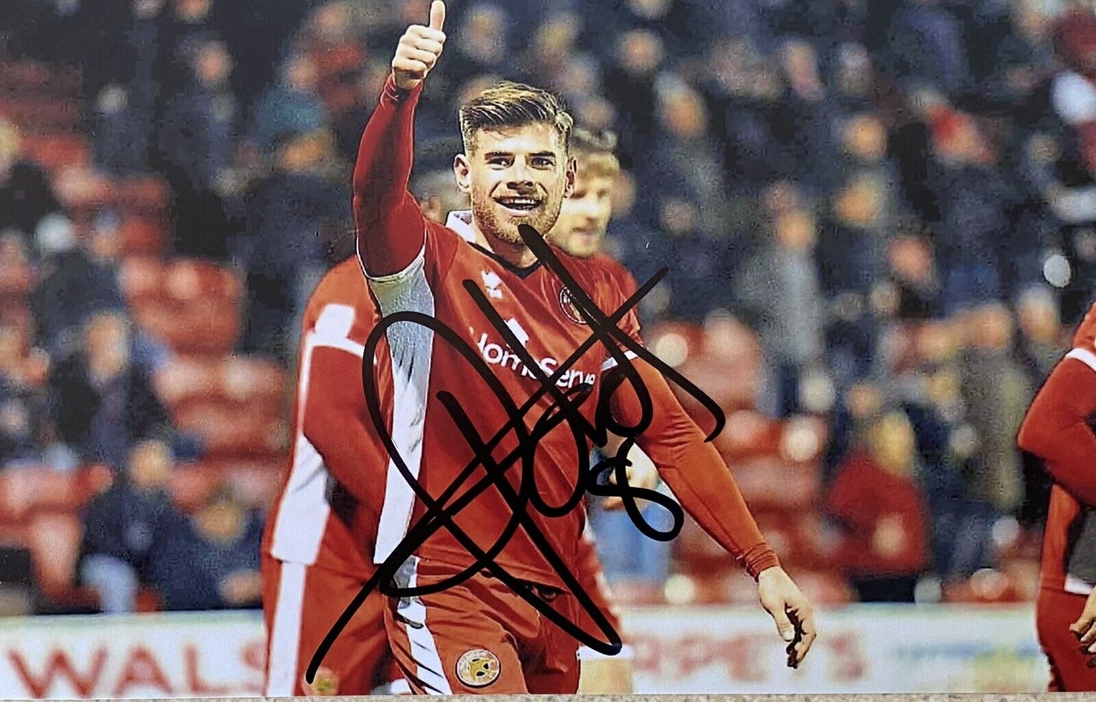 Joe Edwards Genuine Hand Signed Walsall 6X4 Photo Poster painting