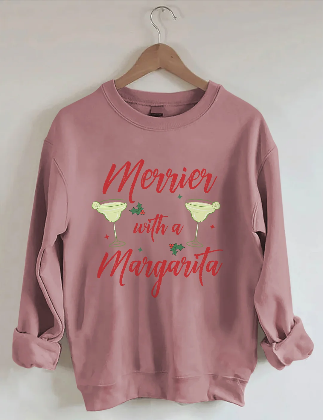 Merrier With A Margarita Sweatshirt