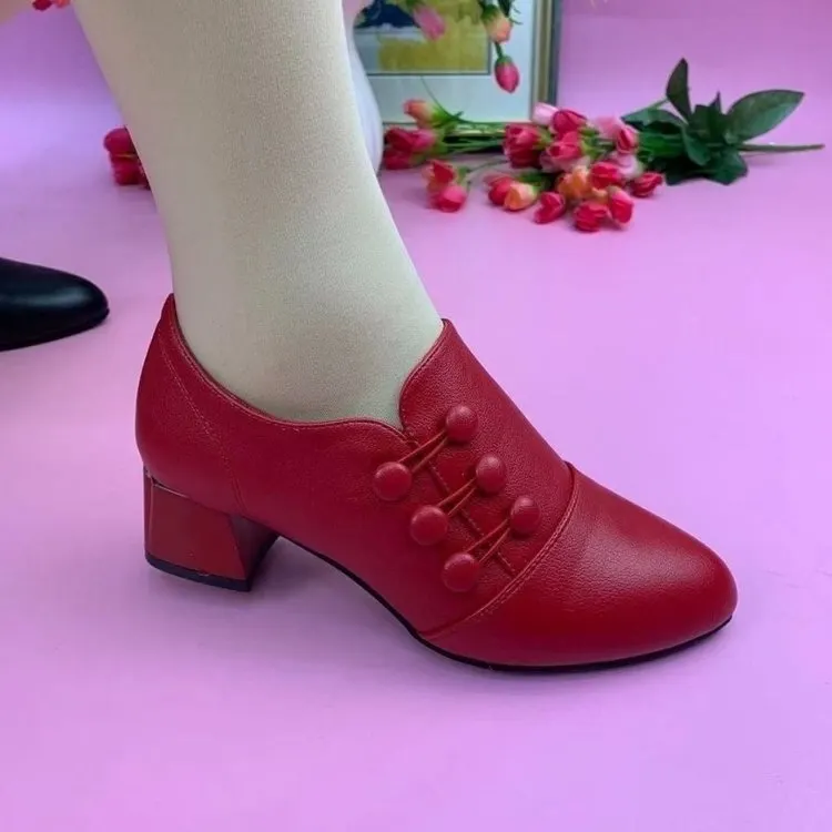 Women's winter Chelsea boots 2021 new retro and nude short boots  thick black western boots with root women's boot botines mujer