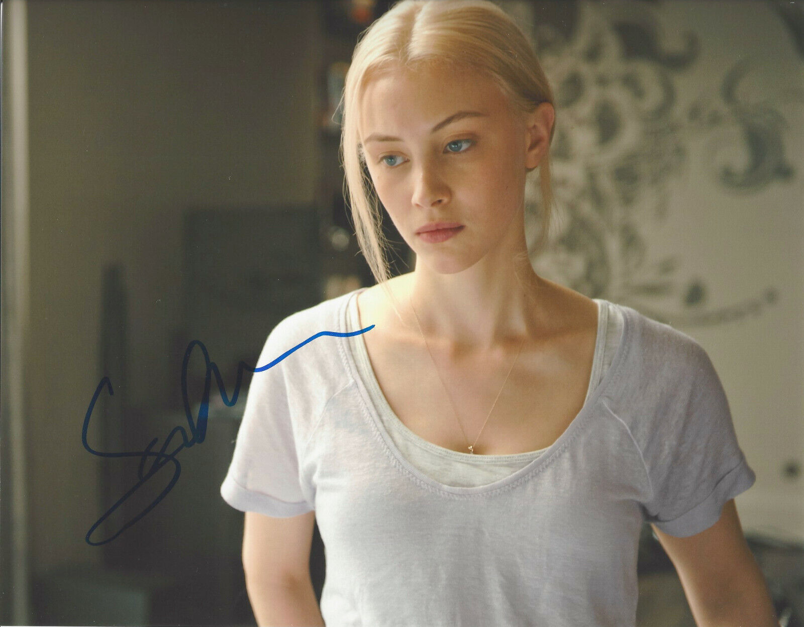 SARAH GADON SIGNED AUTHENTIC 'ENEMY' 8X10 Photo Poster painting COSMOPOLIS B w/COA ACTRESS PROOF