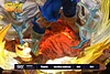 WCF Scale Majin Buu Arc Vegeta's Final Explosion with LED - Dragon Ball Resin Statue - Sky Top Studios [In Stock]
