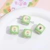Lovely Chessboard Flower Dice Square Acrylic Beads DIY Jewelry