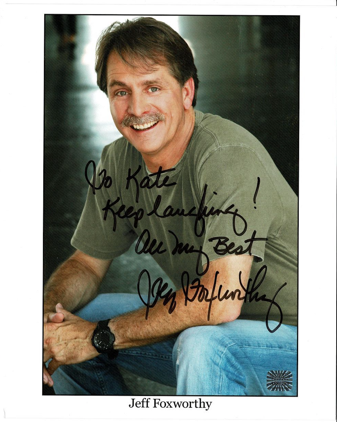 Jeff Foxworthy signed autographed 8x10 Photo Poster painting! RARE! AMCo Authenticated! 10776