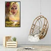 (US Only)Goddess 40x70cm 5D DIY Full Drill Round Diamond Painting Kit for Home Wall Decor