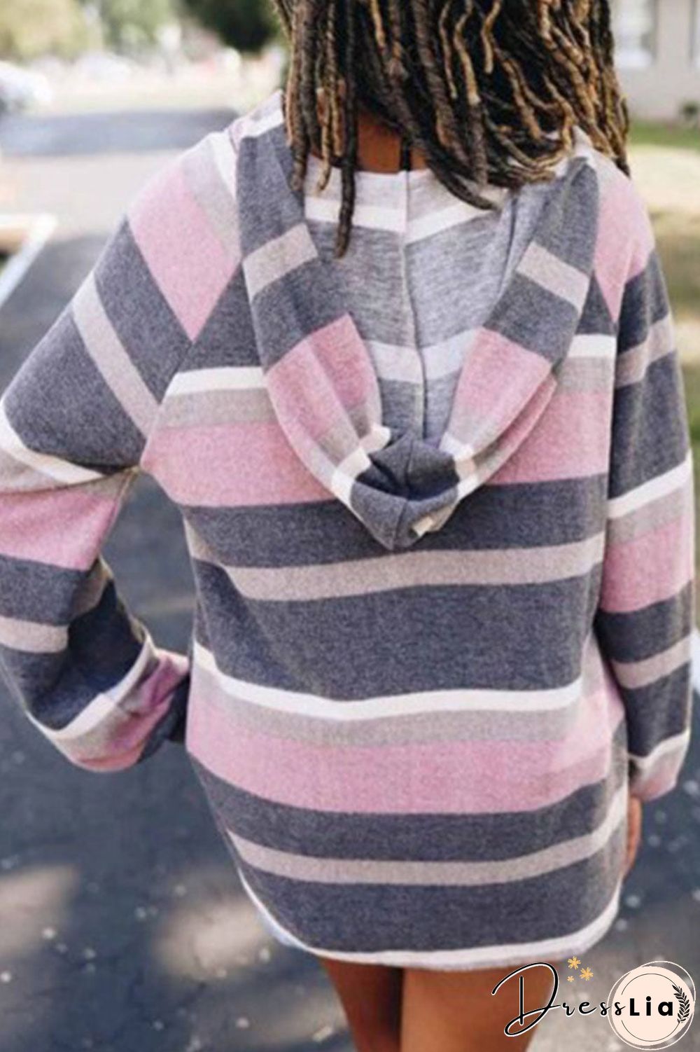 Modern Memories Stripe Hoodie