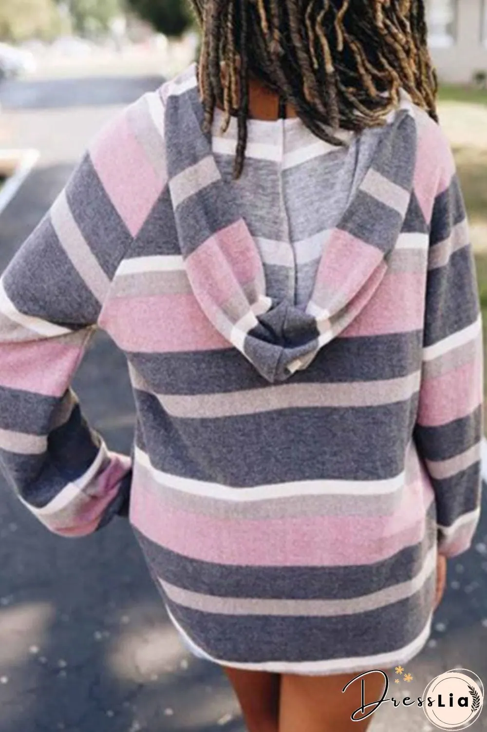 Modern Memories Stripe Hoodie