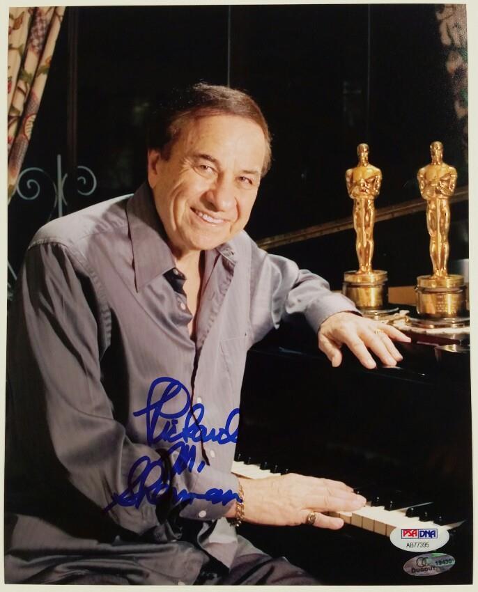 RICHARD M. SHERMAN Signed 8x10 Photo Poster painting #4 DISNEY Song Writer PSA/DNA COA