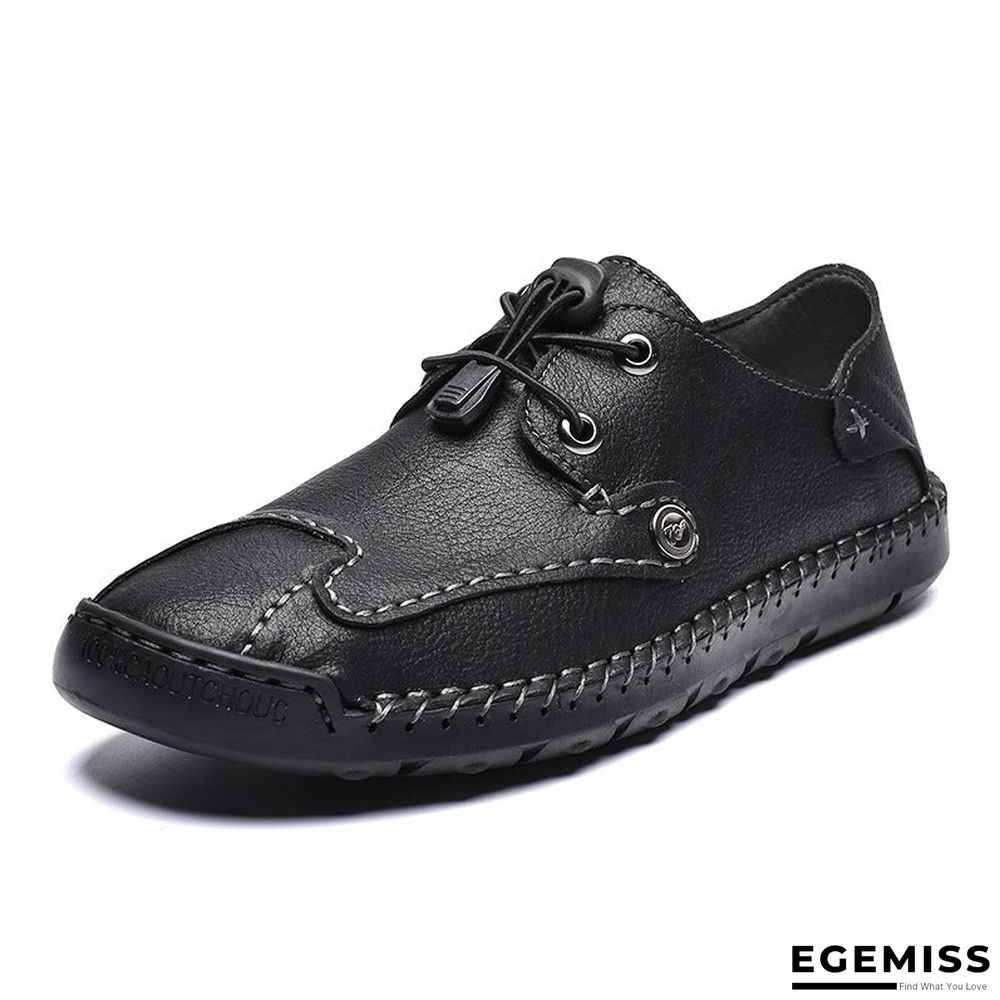 Mens Spring/Fall Casual/Daily Outdoor Oxford Shoes Walking Shoes Faux Leather Handmade | EGEMISS