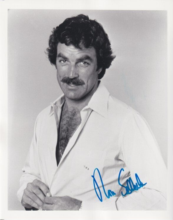 Tom Selleck (Magnum, P.I.) signed in-person 8x10 Photo Poster painting