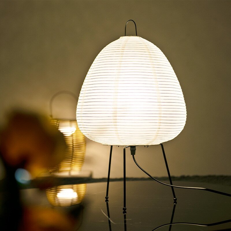 Japanese Style Creative Simple Guest Bedroom Bedside Living Room Table Decoration Desk Lamp Design Sense Tea Room Study Lamp