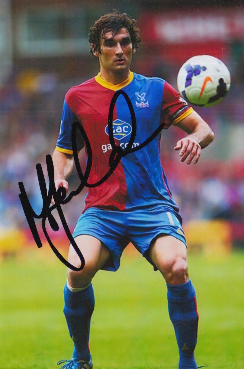 CRYSTAL PALACE HAND SIGNED MILE JEDINAK 6X4 Photo Poster painting.