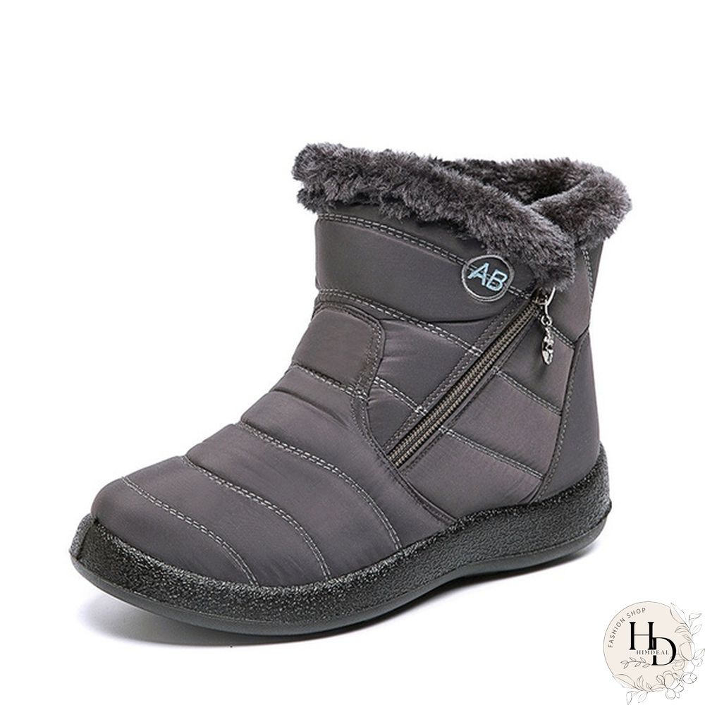 Women's Warm Waterproof Snow Boots Winter Non-slip Short Boots