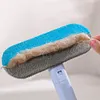 Pet Multi-function Brusher Long Handle Manual Hair Remover Brush for Carpet Bed