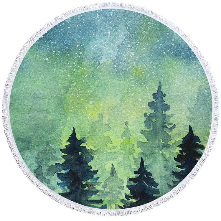 Forest - Circle Tapestry - 1.5M