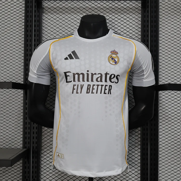 2025/26Real Madrid  Home Player Jersey 1:1 Thai Quality