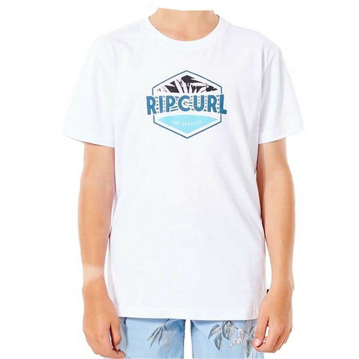 Child's Short Sleeve T-Shirt Rip Curl Filler Tee B White - sale.kim -  endless selection of finest brands