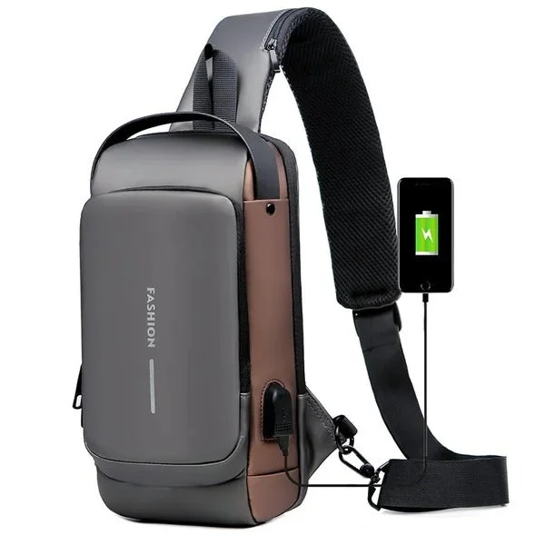 USB charging sport sling Anti theft shoulder bag🔥SALE 50% OFF🔥