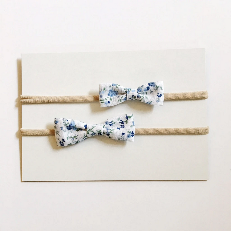  Alice Blue Small Floral Headband - RSDP-Rebornbabypuppen-Rebornbabypuppen.de
