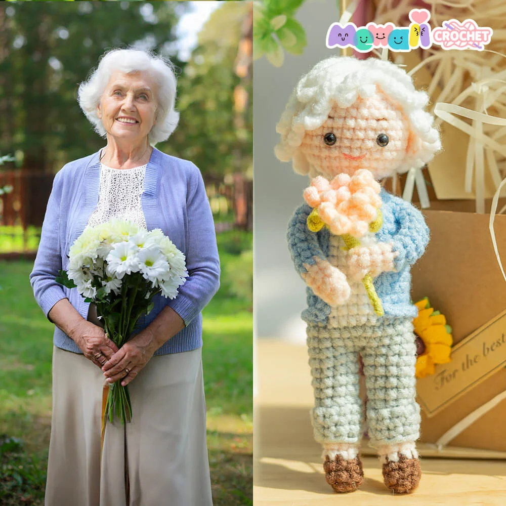 I Never Left You-Personalized Crochet Doll