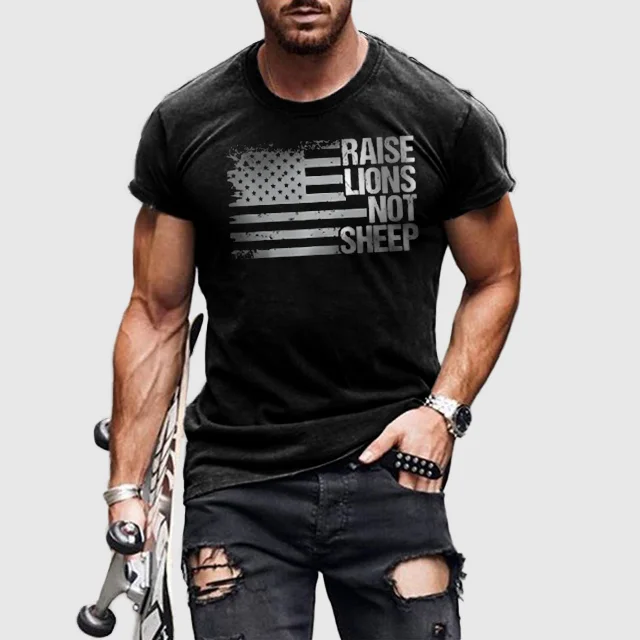 Vintage Flag Short Sleeve T-Shirt