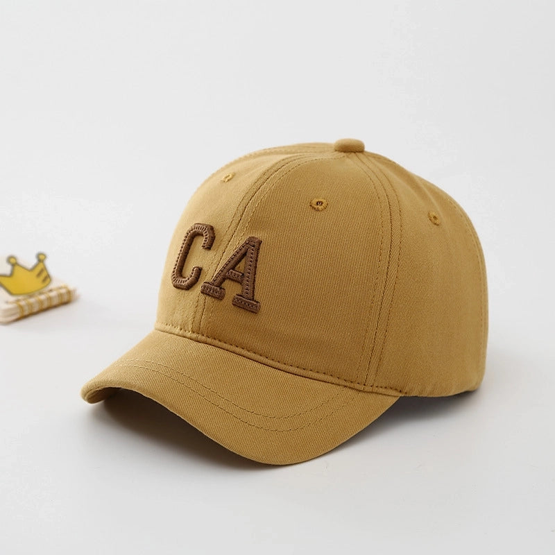 Korean Style Children’s Hat Spring Fashion Boys’ CA Letter Baseball Cap Baby Girl Casual Cap