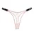Cnneeds Low Waist Sexy Panties Women Thongs Letter G-string Sports Fitness Hollow Out T-back Female Lingerie Mesh Underpants Underwear