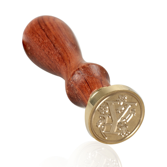 

Alphabet Letter Y Retro Wood Sealing Wax - Wax Seal Stamp, 501 Original