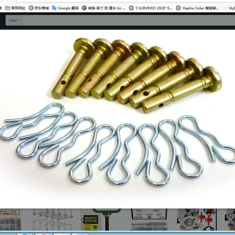 

Shear Pins Cotters Lubricating Oil MTD for Craftsman Snow Blowers, 501 Original