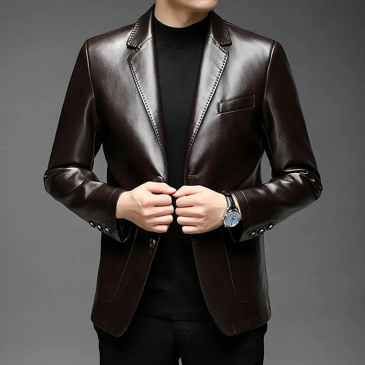 High quality new arrival leather jacket