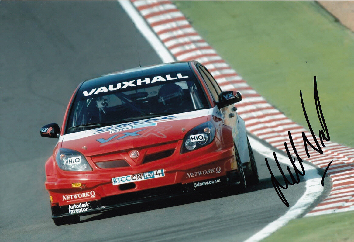 Matt Neal Hand Signed Vauxhall Photo Poster painting 12x8.