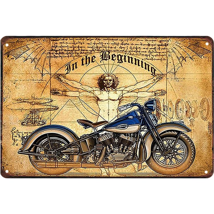 【20*30cm/30*40cm】Classic Motorcycle - Vintage Tin Signs/Wooden Signs