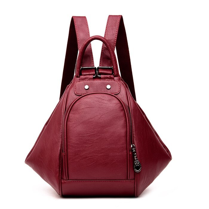 3-in-1 Backpack Multifunction Women Backpack Leather School Bag For Girls Mochila 2019 New Fashion Travel Back Pack Sac A Main