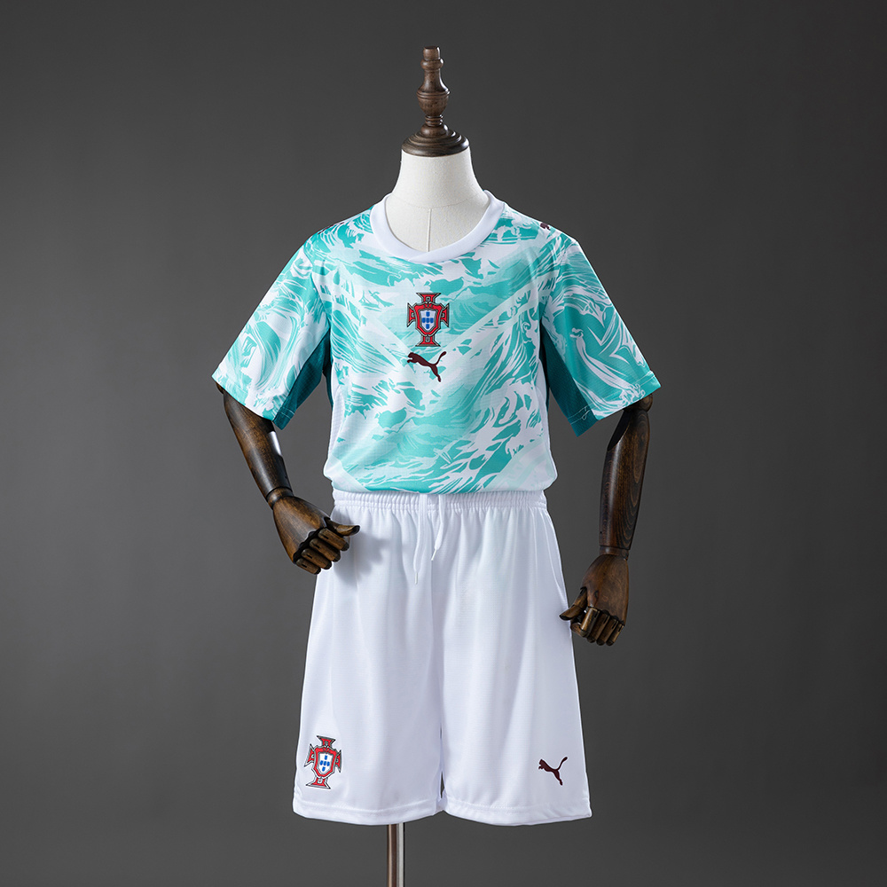2026 Kids Size Portugal Away Football Shirt