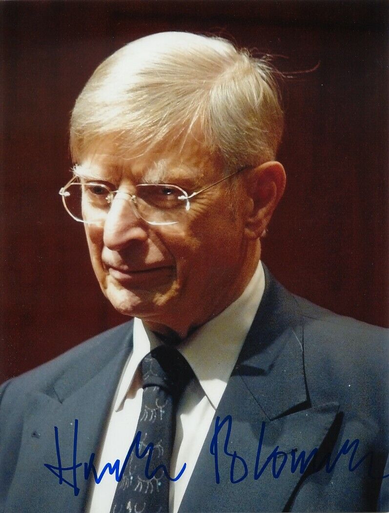 Herbert Blomstedt 1927- genuine autograph 8x10