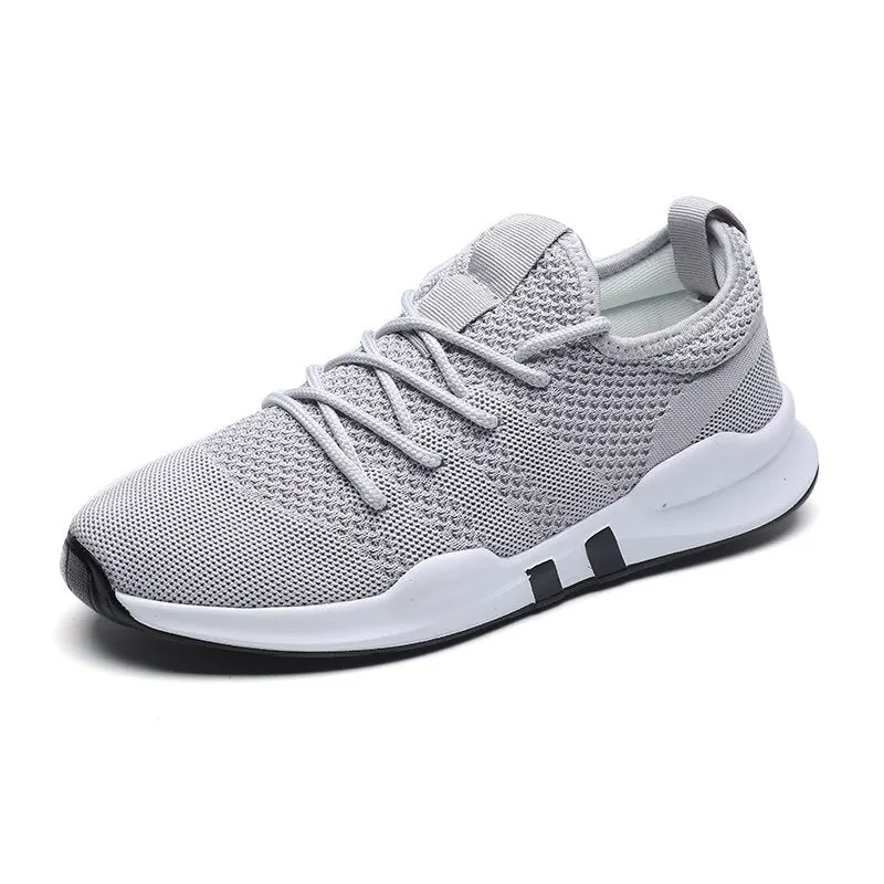 Summer Fashion Men Casual Shoes Light Breathable Mesh Shoes Men Sneakers Lace Up Male Shoes New Shoes for Men Zapatos De Hombre