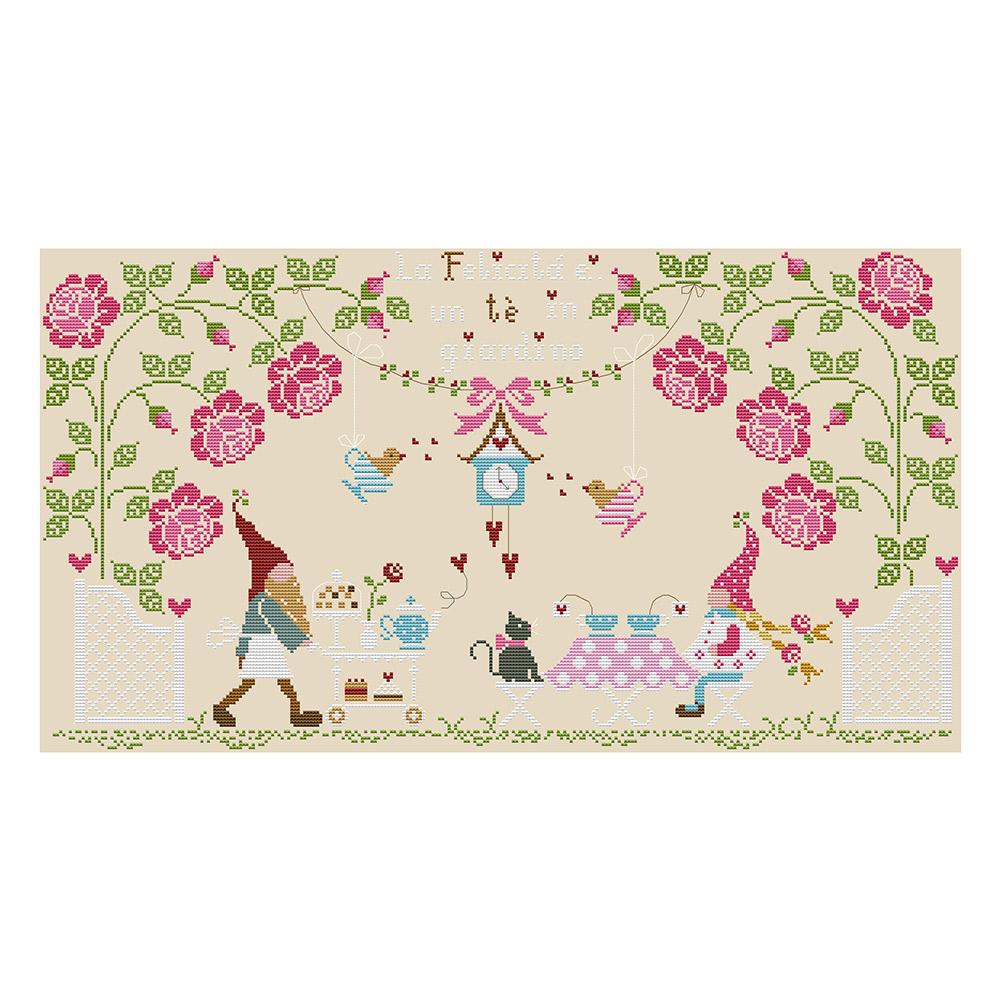 

Leisure Life - 14CT Stamped Cross Stitch - 60*36cm, 501 Original